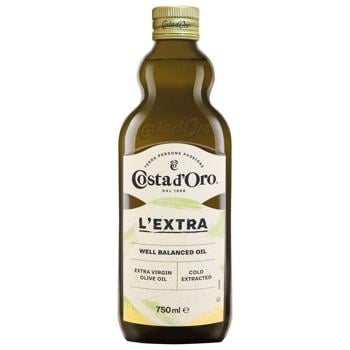 Масло оливковое Costa d'Oro Extra Virgin 750мл