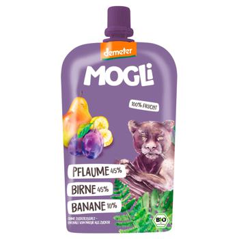 Mogli Pear, Plum and Banana Organic Fruit Puree 120g - buy, prices for WINETIME - photo 1