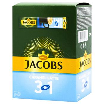 Jacobs Caramel Latte 3in1 Coffee Drink 12.3g*24pcs - buy, prices for - photo 2