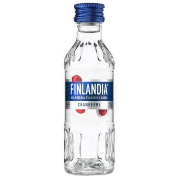 Горілка Finlandia Журавлина 37,5% 50мл