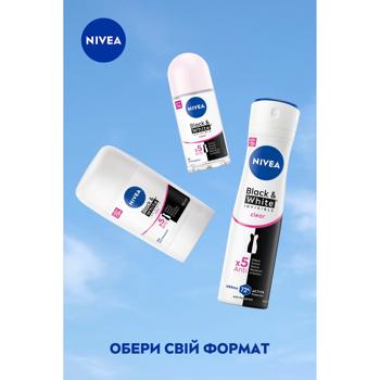 Антиперспирант  твердый Nivea Черное и белое Невидимый Clear 50мл - купить, цены на - фото 12