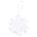 Actuel Snowflake Christmas Tree Decoration 10cm