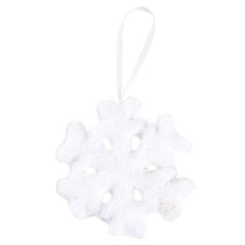 Actuel Snowflake Christmas Tree Decoration 10cm - buy, prices for - photo 1