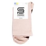 Premier Socks Classic Terry Trace High Women's Socks with Print s.23-25 Beige