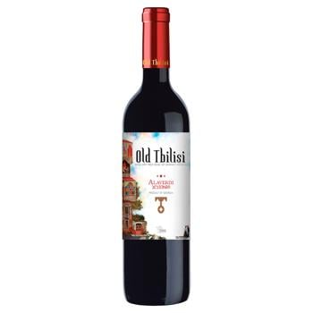 Old Tbilisi Alaverdi Red Semi-Dry Wine 12% 0.75l