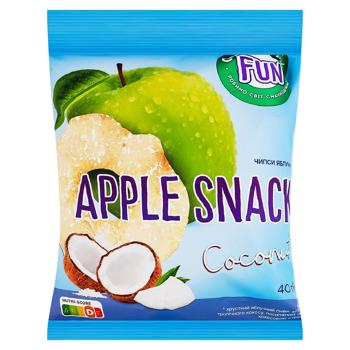 Чіпси Garden Gadz яблучні Абрикос 40г - купити, ціни на Grono - фото 1