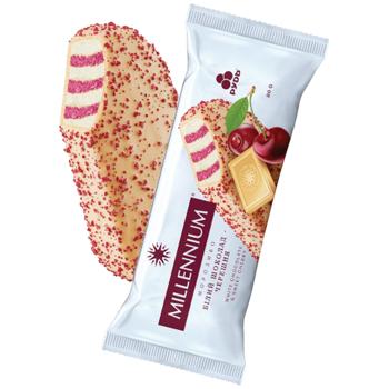 Rud Millenium White chocolate Cherry Ice Cream 80g