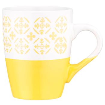 Ardesto Ornament AR3045YW Ceramic Cup 320ml - buy, prices for Vostorg - photo 1