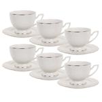 Набор чайный Lefard с золотом 12пр*220мл