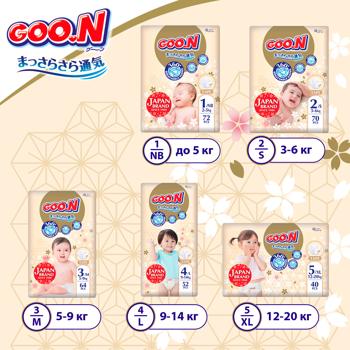 Підгузки Goo.N Premium Soft 5 12-20кг 40шт - купити, ціни на - фото 6