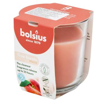 Bolsius Peach Scented Candle 80х73mm - buy, prices for NOVUS - photo 1