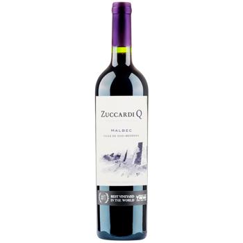Zuccardi Q Malbec Red Dry Wine 14% 0.75l