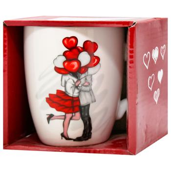 Ceramia Love Time Ceramic Cup 360ml - buy, prices for Za Raz - photo 1