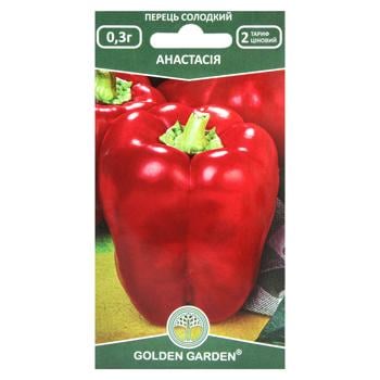 Golden Garden Anastasia Sweet Pepper Seeds 0.3g - buy, prices for MegaMarket - photo 1