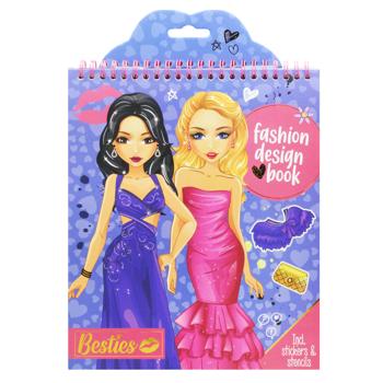 Besties Fashion Designer Book 24*20cm 20 sheets - buy, prices for NOVUS - photo 1