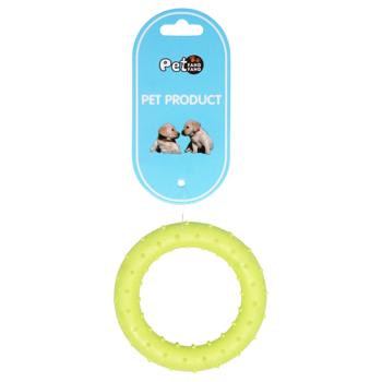 Игрушка для собак Pet Fang Fang в форме кольца 8,2см X017 И830 - купить, цены на КОСМОС - фото 4