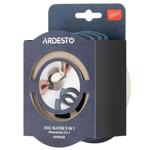 Яйцерезка Ardesto Gemini 3 в 1 серо-синяя