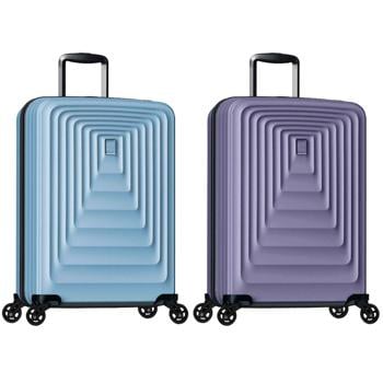 Onie Purple Suitcase on Wheels 68cm