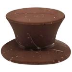 Fissman Dark Brown Marble Lid Handle