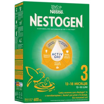 Nestle Nestogen Dry Milk Mixture with Lactobacilli L. Reuteri 3 for Babies from 12 Months 600g - buy, prices for COSMOS - photo 1