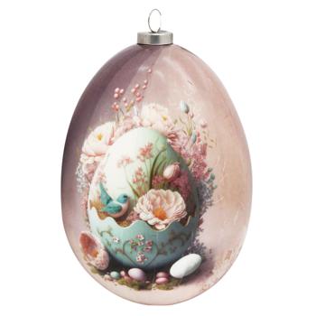 Koopman Easter Egg with Flowers Decoration 7х10cm - buy, prices for - photo 5