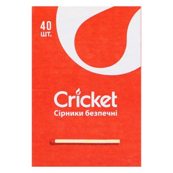 Сірники Cricket 40шт - купити, ціни на Auchan - фото 2