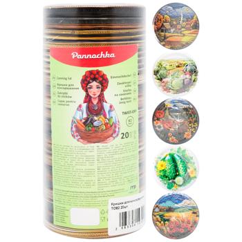 Кришка Панночка металева ТО82 20шт