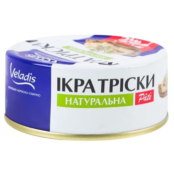 Veladis Pate Natural Cod Caviar 100g