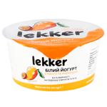 Йогурт Леккер білий 8.5% 125г манго-маракуйя пл/ст