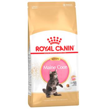 Корм сухий Royal Canin з домашньою птицею для кошенят породи мейн-кун 400г - купити, ціни на MasterZoo - фото 1