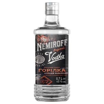 Горілка Nemiroff Original 40% 0,7л - купити, ціни на Ідеал - фото 1