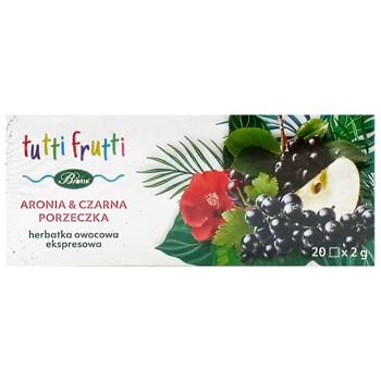 Чай фруктовый Bi Fix Tutti Frutti Chokeberry & Blackcurrant 20шт - купить, цены на Чудо Маркет - фото 2