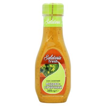 Соус Salateria Fresh Медово-гірчичний 335г - купити, ціни на NOVUS - фото 1