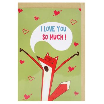 Листівка Kinza вітальна - купити, ціни на NOVUS - фото 1