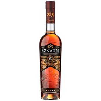 Коньяк України Aznauri 5 років 40% 0,35л - купити, ціни на Чудо Маркет - фото 2