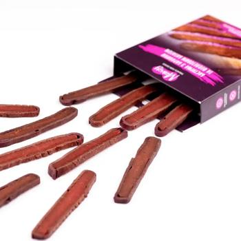Ласощі для собак Mavsy Refined jerky 100 г - баранина - купити, ціни на MasterZoo - фото 3