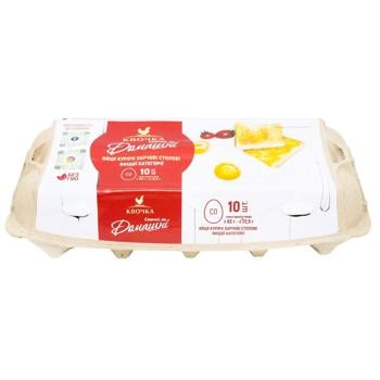 Kvochka Homemade Chicken Eggs C0 10pcs - buy, prices for Auchan - photo 3