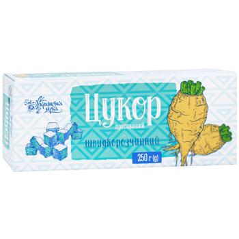 Ukrajinska Zirka Rafinated Sugar 250g - buy, prices for COSMOS - photo 3