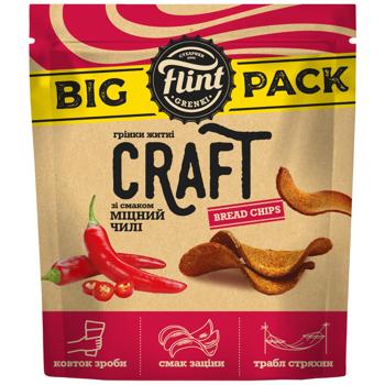 Flint Craft Tabasco Chili Flavored Wavy Rusks 130g