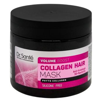 Маска для волос Dr.Sante Collagen Hair Volume Boost 300мл