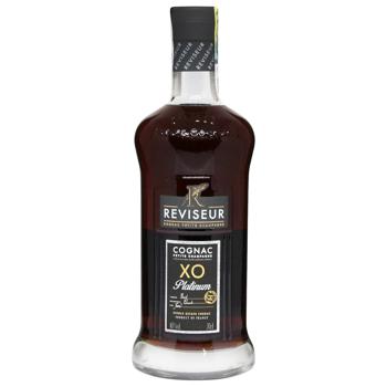 Коньяк Reviseur Platinum XO 40% 0,7л - купити, ціни на КОСМОС - фото 3