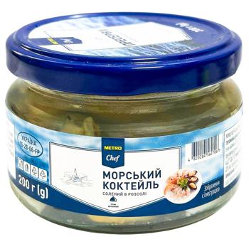 MC МІКС МОРЕПРОДУКТІВ У РОЗСОЛІ 200Г