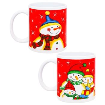 ZED Christmas Ceramic Cup 10x8cm - buy, prices for EKO Market - photo 1