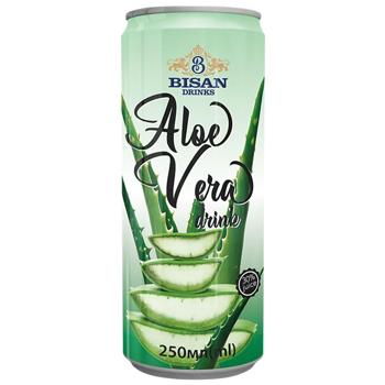 Напій соковий Bisan Drinks Aloe Vera 250мл - купити, ціни на Чудо Маркет - фото 1