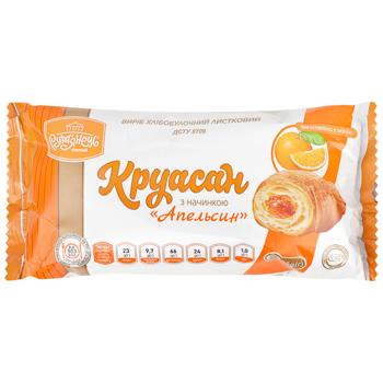 Rumyanets Croissant with Orange Filling 65g - buy, prices for Auchan - photo 1