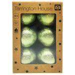 Tarrington House Green Christmas Tree Ball 5cm 12pcs