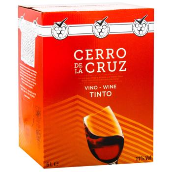 Вино Cerro de la Cruz Tinto Seco червоне сухе 11% 5л - купити, ціни на METRO - фото 2