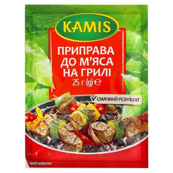 Приправа Камис гриль к мясу 25г - купить, цены на Чудо Маркет - фото 1