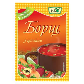 Борщ Еко Велика Ложка 18г - купити, ціни на Auchan - фото 1