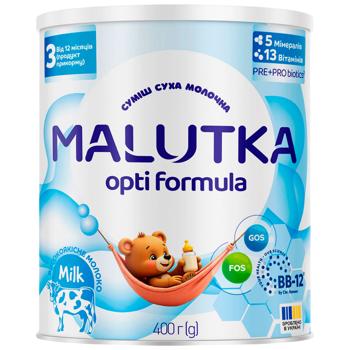 Malutka Opti Formula 3 Infant Formula From 12 Months 400g